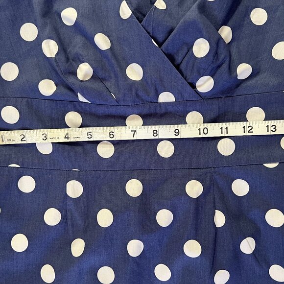 Adorable 100% Cotton Polka Dot Dress (US 6) ~ Joule Lifestyle - Picture 3 of 8